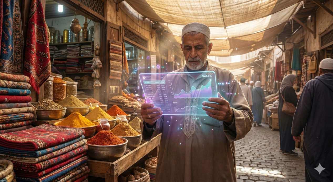 Futuristic Bazar Visualization